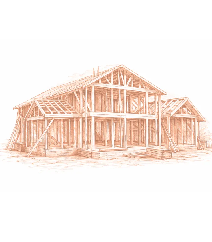 architectural blueprint sketch home construction los angeles